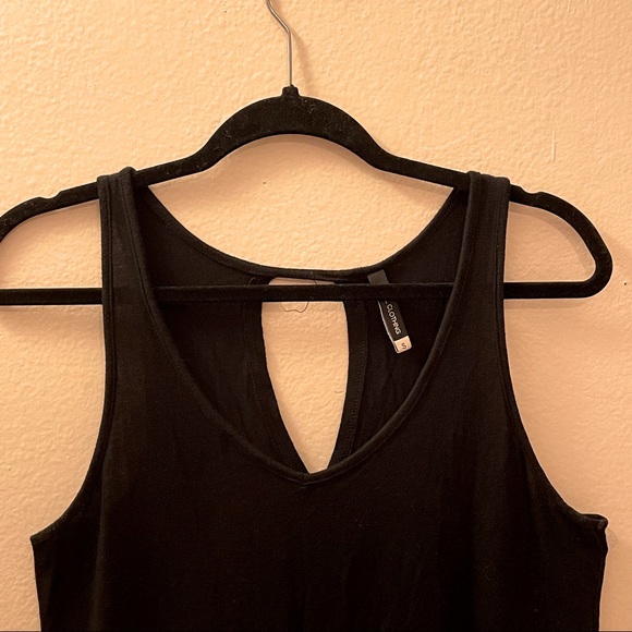 Real clothing Black Flowy Sleeveless Tank Top size S - Picture 4 of 8